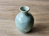 Blue crystalline glaze vase – Handmade porcelain pottery