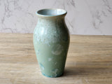 Blue crystalline glaze vase – porcelain pottery