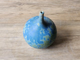 One-of-a-kind crystalline ceramic vase 13.5cm