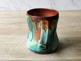 400ml handmade ceramic mug with high-fired durable finish