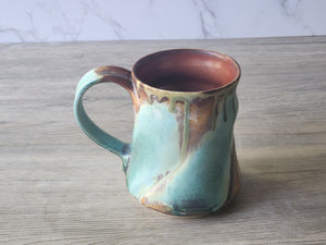 Functional ceramic art mug handmade in Melbourne