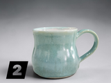 Handmade Pottery Mug | Green Ceramic Cup 250ml | Australian Handmade Ceramics - Buxton Pottery