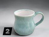 Handmade Pottery Mug | Green Ceramic Cup 250ml | Australian Handmade Ceramics - Buxton Pottery