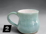 Handmade Pottery Mug | Green Ceramic Cup 250ml | Australian Handmade Ceramics - Buxton Pottery