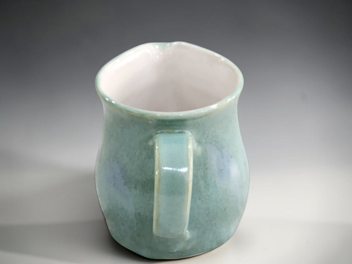 Small ceramic pouring jug handmade in Melbourne, Australia
