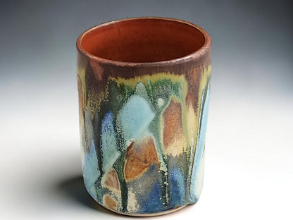 Unique handmade ceramic tumbler Australian pottery gift from Melbourne