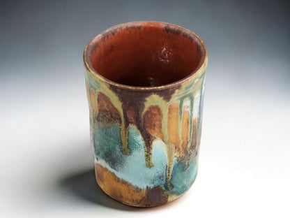 Bush Creek Collection handleless ceramic coffee cup
