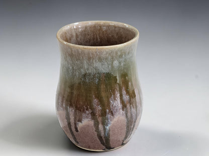 500ml  Brown and drippy glazed Coffee Mug, Handmade Melbourne Gift