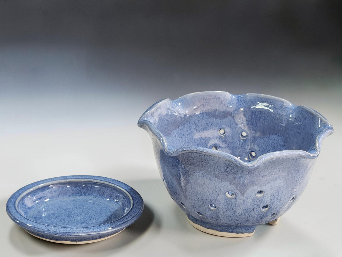 Handmade berry bowl for washing and serving fruit