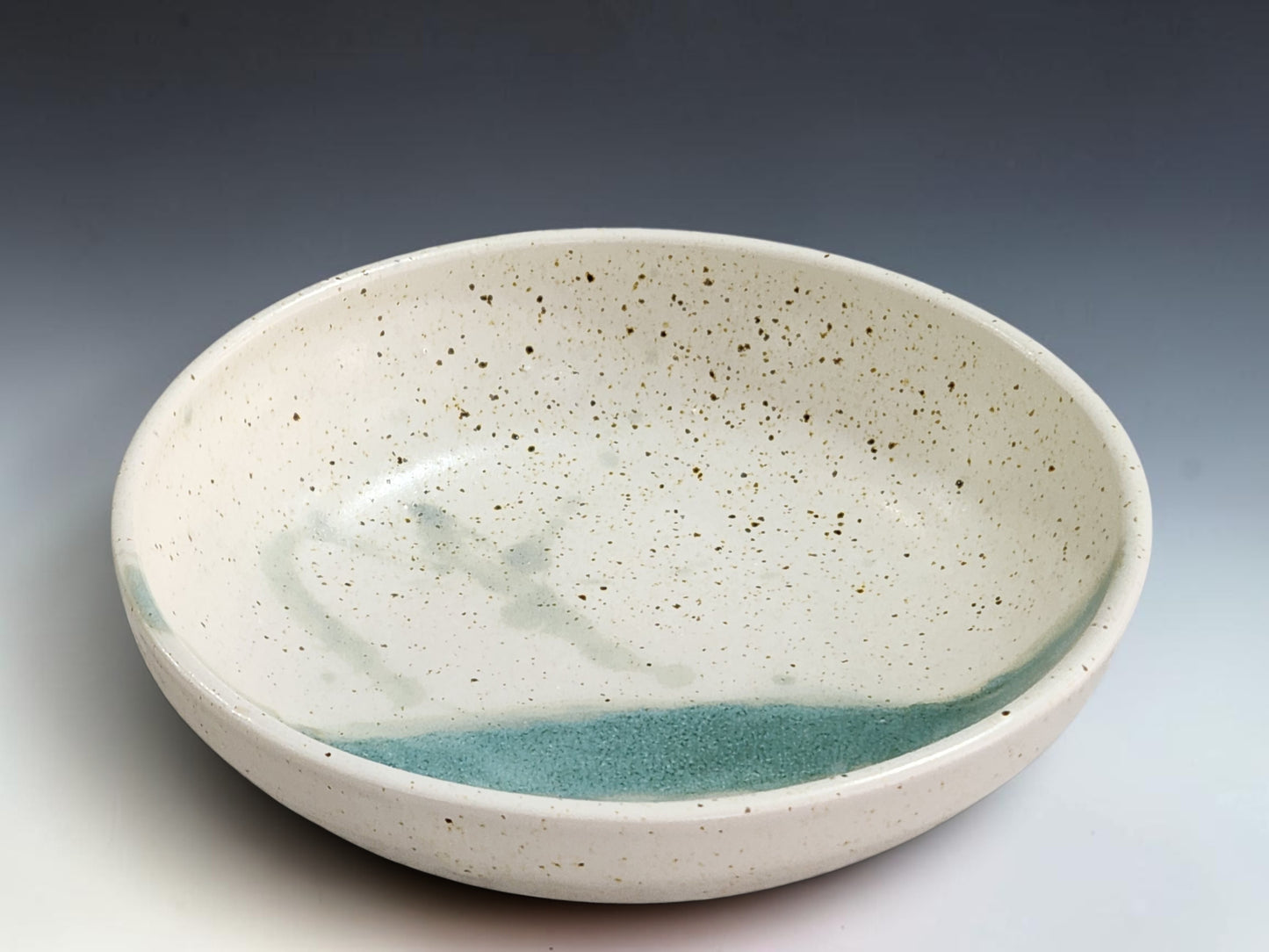 Buxton Pottery handmade pasta bowl with natural glaze variation and modern everyday shape