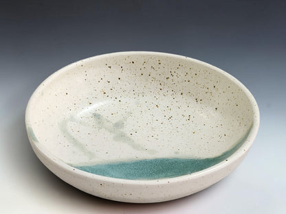 Buxton Pottery handmade pasta bowl with natural glaze variation and modern everyday shape