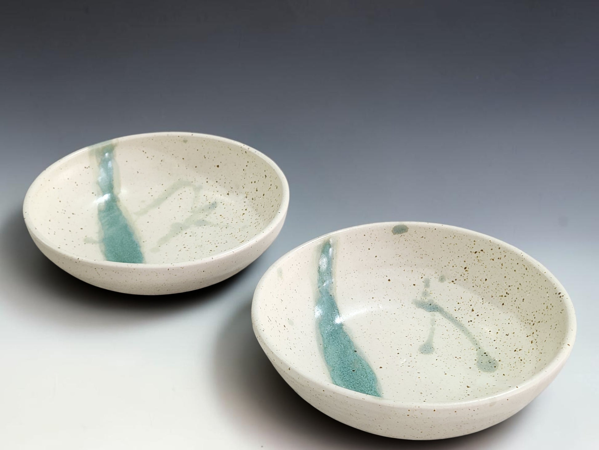 Wheel-thrown ceramic pasta bowl handmade in Melbourne for everyday meals and serving