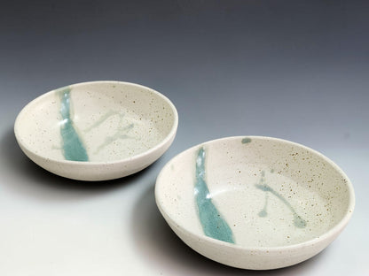 Wheel-thrown ceramic pasta bowl handmade in Melbourne for everyday meals and serving