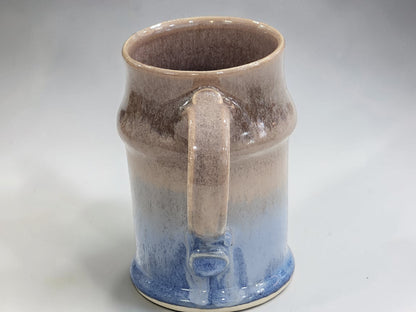 Large 450ml ceramic beer mug for ale lager or cider