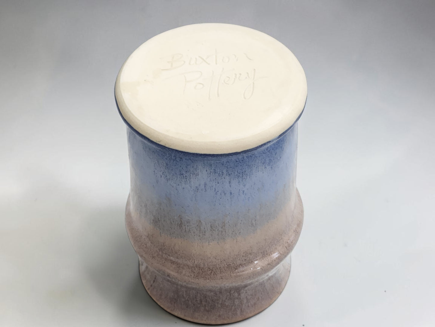 Rustic ceramic stein gift for beer lovers and home bar enthusiasts