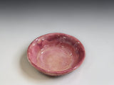 Small pink ceramic dish for rings and jewellery