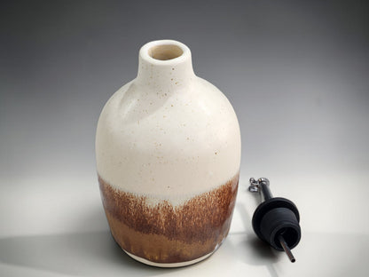 Unique ceramic olive oil dispenser gift for home cooks
