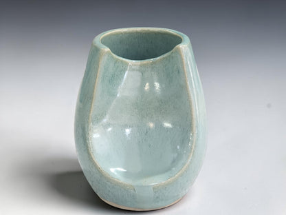Unique handmade ceramic vase by Buxton Pottery Australia.