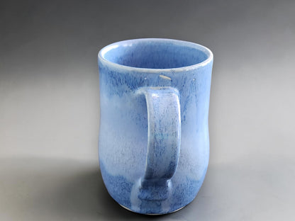 Australian handmade ceramic mug with curved handle