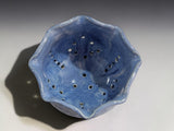 blue glazed pottery berry bowl kitchen styling Australian handmade