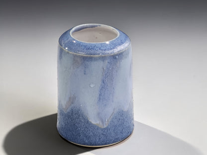 Unique bud vase from an Australian potter -  Buxton Pottery blue vase