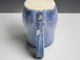 Handmade Blue Mottled Pottery Mug – Ceramic Coffee Mug–400ml  SECOND - Buxton Pottery