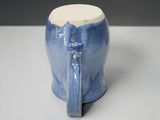 Handmade Blue Mottled Pottery Mug – Ceramic Coffee Mug–400ml  SECOND - Buxton Pottery