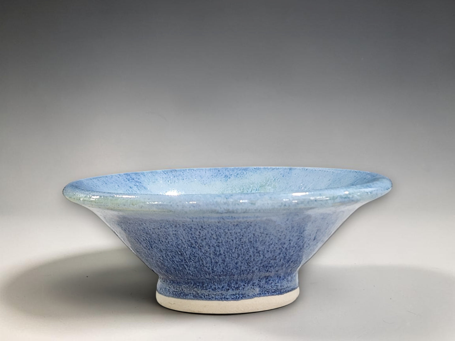 blue glazed pottery bowl small serving dish handmade Melbourne