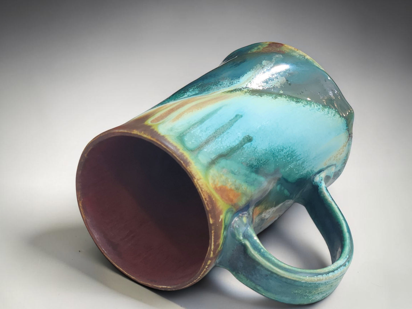 One-of-a-kind Australian stoneware mug handcrafted by Buxton Pottery in Melbourne