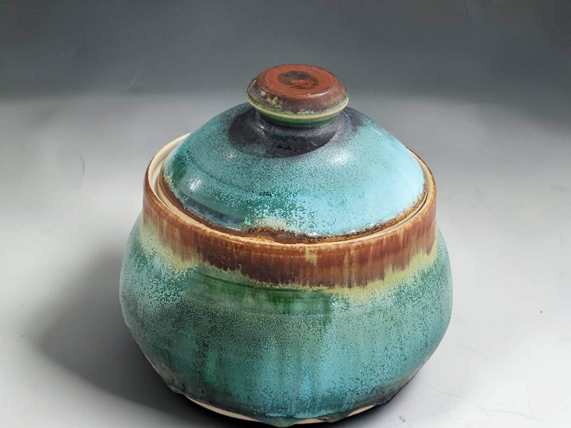 Bush Creek Earth pottery sugar bowl handcrafted in Melbourne Australia