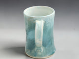 One-of-a-kind Australian stoneware mug inspired by mist over bush creeks