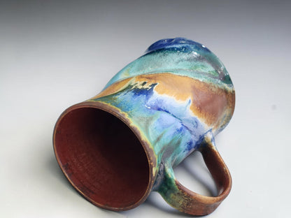 internal view of a handmade pottery mug made by Buxton Pottery Melbourne.