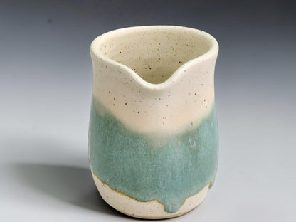 Handmade 300ml ceramic jug for milk, cream, dressing or sauce