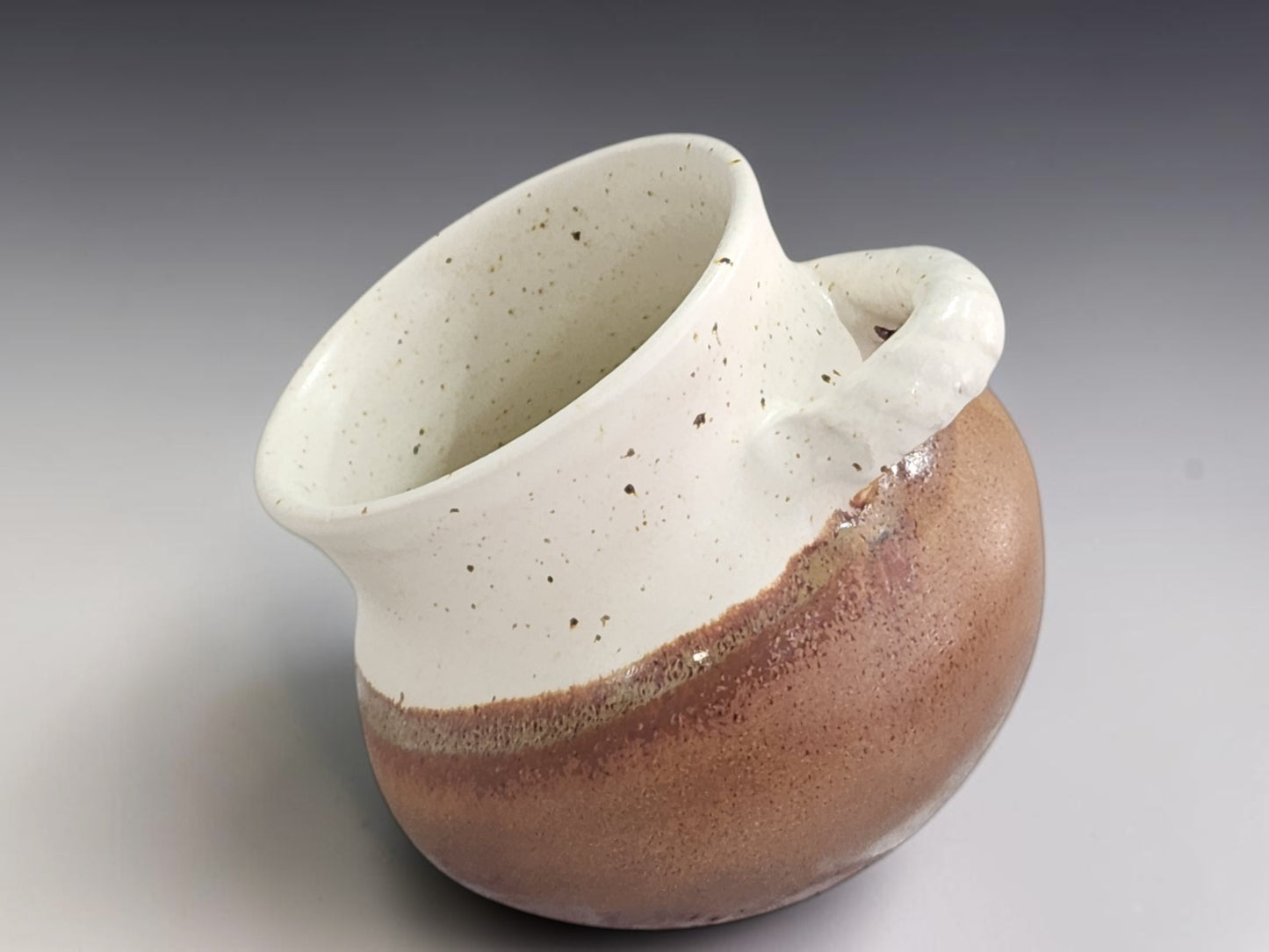 Buxton Pottery handmade salt pig in warm earthy glaze, a practical ceramic gift for home cooks