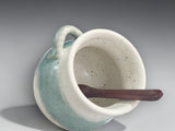 Ceramic salt cellar handmade in Melbourne Australia