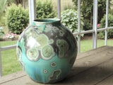 Contemporary handmade ceramic art vase Australia