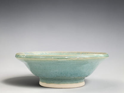 small pottery trinket bowl handmade Australia unique glaze pattern