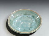 Green glazed pottery bowl small serving dish handmade Melbourne