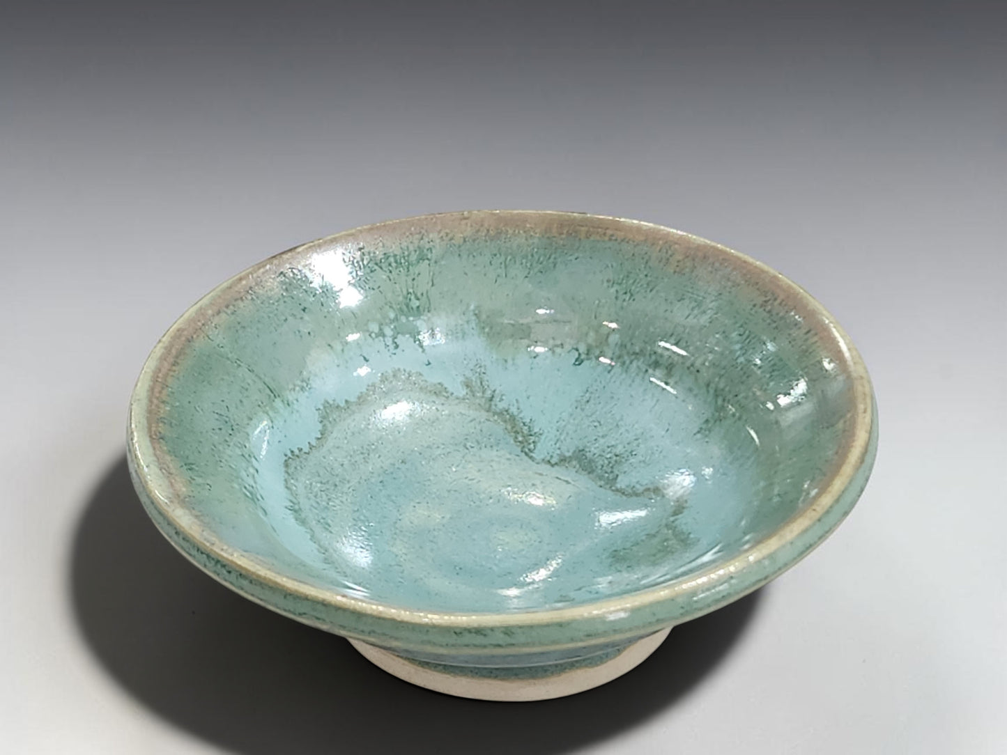 handmade ceramic bowl green glaze small condiment dish Melbourne