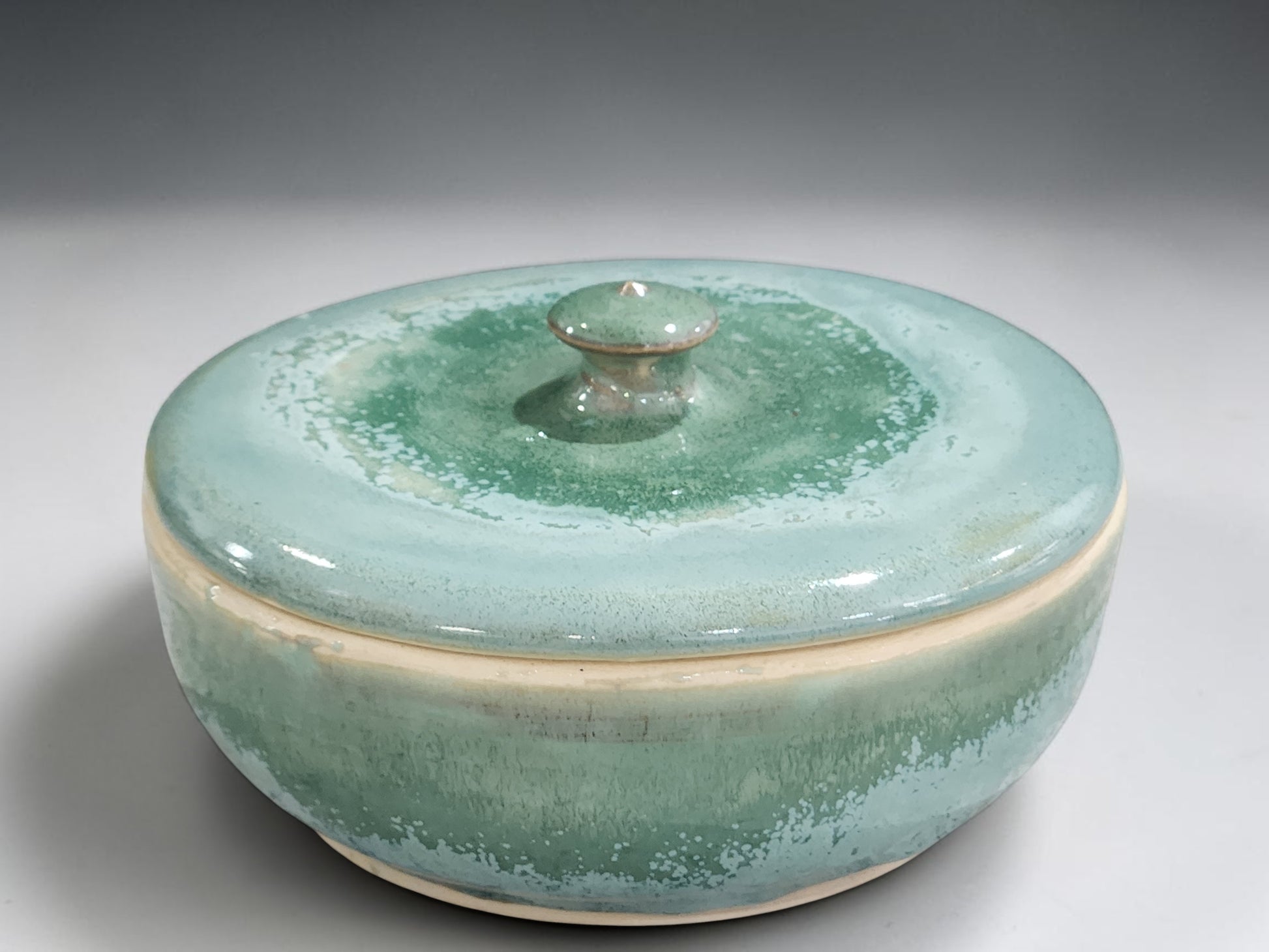 Australian handmade ceramic bowl with lid