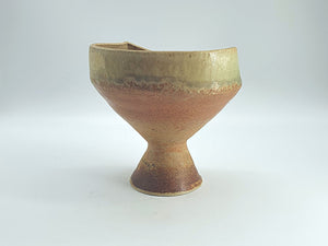 Handmade pottery Bowl altered - Desert bowl -