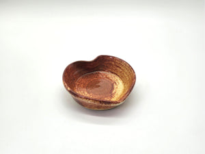 Ceramic trinket bowl - heart-shaped trinket dish - jewellery dish - unique gift for mum