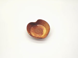 Ceramic trinket bowl - heart-shaped trinket dish - jewellery dish - unique gift for mum