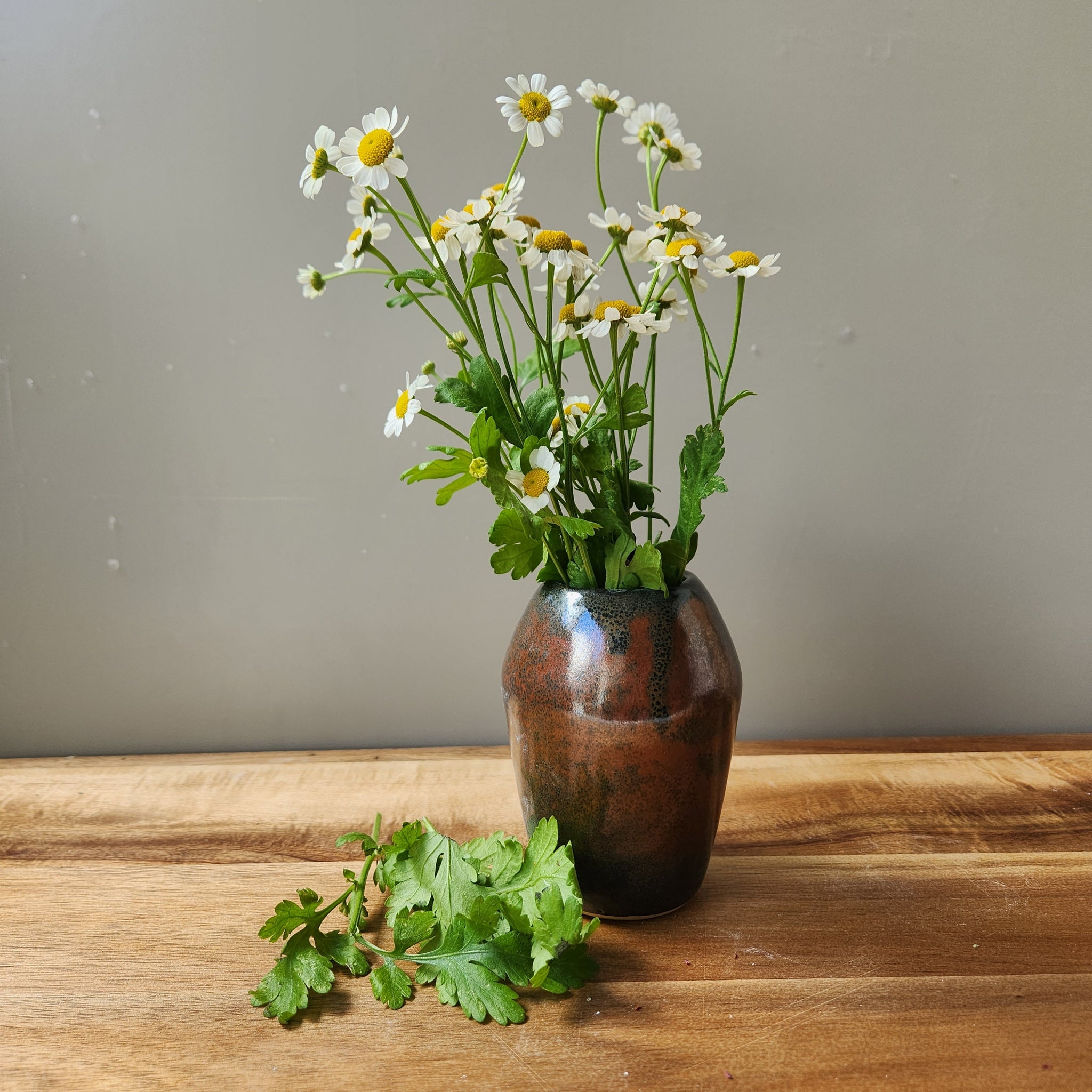 Handmade Pottery bud vase - unique gift - small gift - gift for her - Handmade ceramic bud vase