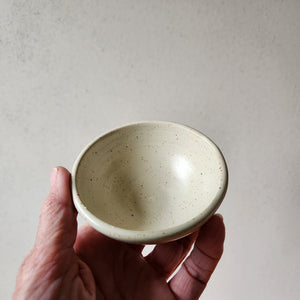 Small ceramic handmade bowl - Condiment - Salt- Dipper -trinket bowl