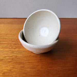 Small ceramic handmade bowl - Condiment - Salt- Dipper -trinket bowl