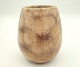 Handmade pottery vase -Golden haze Crystalline glaze - Ceramic small vase made in Australia - Flower display