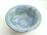 Small handmade ceramic bowl-porcelain pottery desert bowl - Breakfast bowl in blue - Handmade in Australia