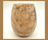 Handmade pottery vase -Golden haze Crystalline glaze - Ceramic small vase made in Australia - Flower display