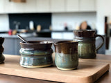 Handmade pottery Jug, 100ml - Ceramic creamer, Australian made sauce jug,Sauce pourer, Soy sauce dishes, small milk jug